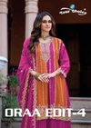 Orra Edit 4 By Your Choice Heavy Chinon Online Readymade Suits Wholesale